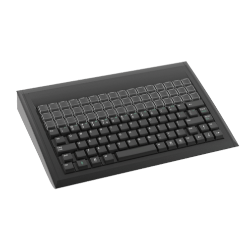 Tipro Free Range QWERTY Keyboard USB Black – POS Prog. Qwerty Keyboard | ACP Online