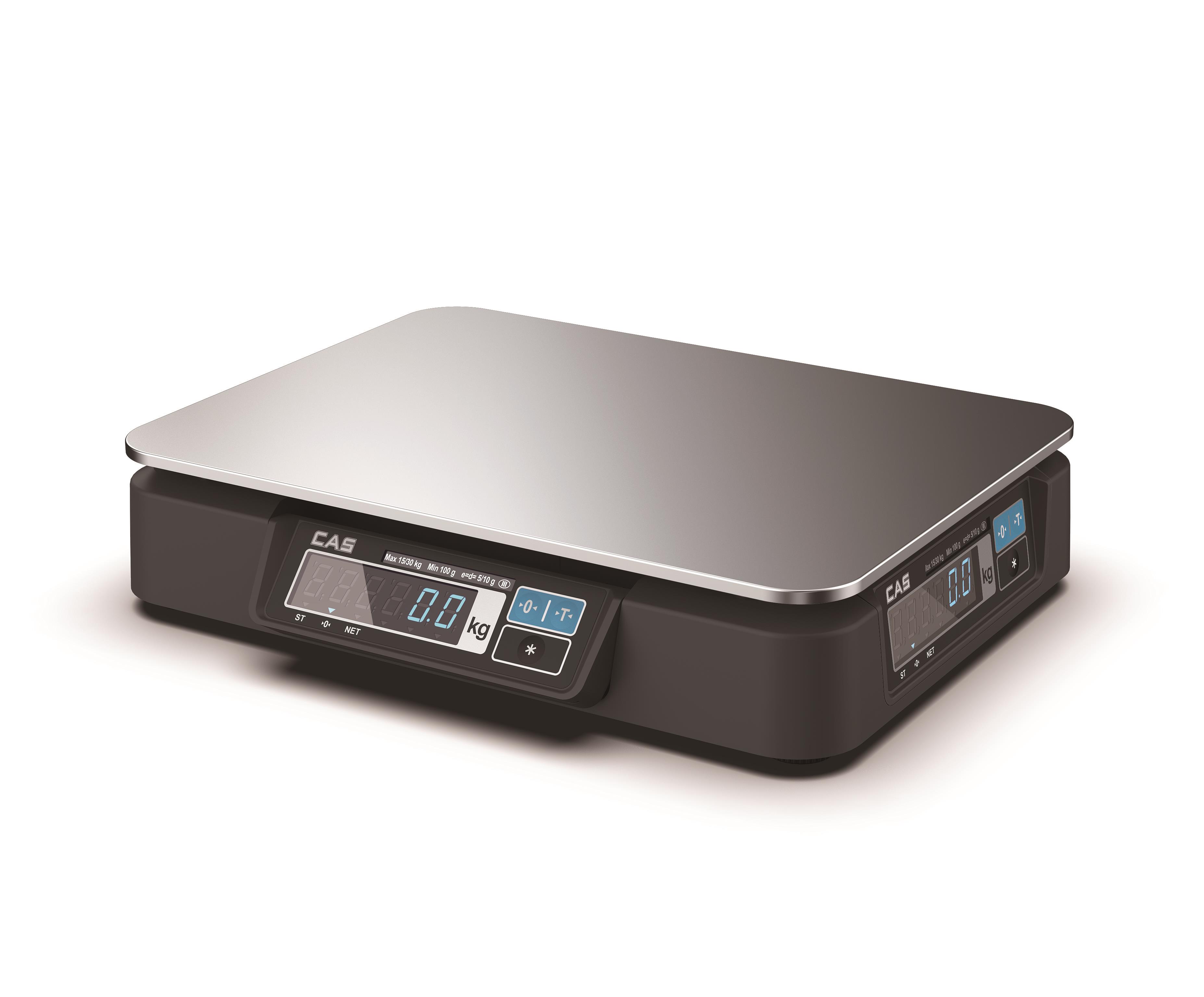 CAS SCALE PDN 15KG RS232/USB BLACK – Scales | ACP Online