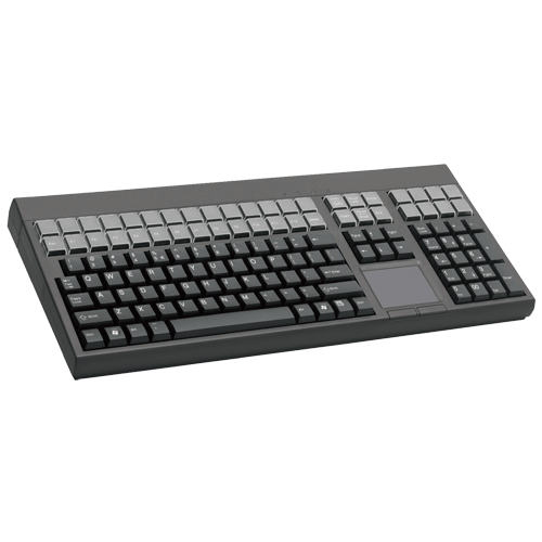 Cherry LPOS 71401 QWERTY Keyb /w Touchp USB Black – POS Prog. Qwerty Keyboard | ACP Online