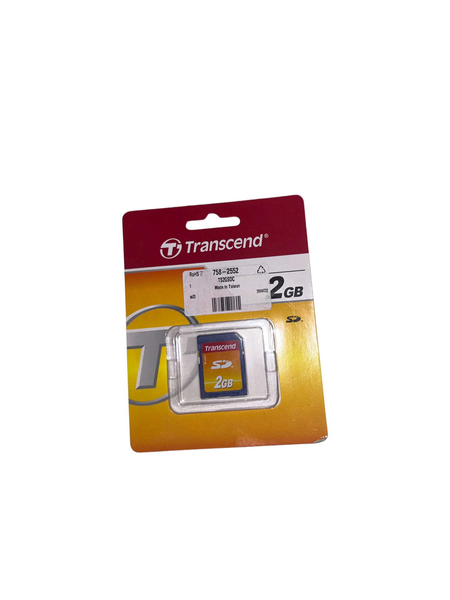 Transcend 2GB SD Flash Memory Card – Misc. POS Products | ACP Online