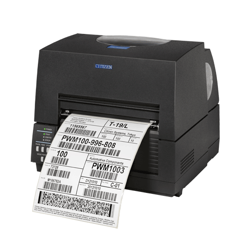Citizen CLS6621 6" Thermal Trf Label Printer blk – Thermal Transfer Label Printer | ACP Online
