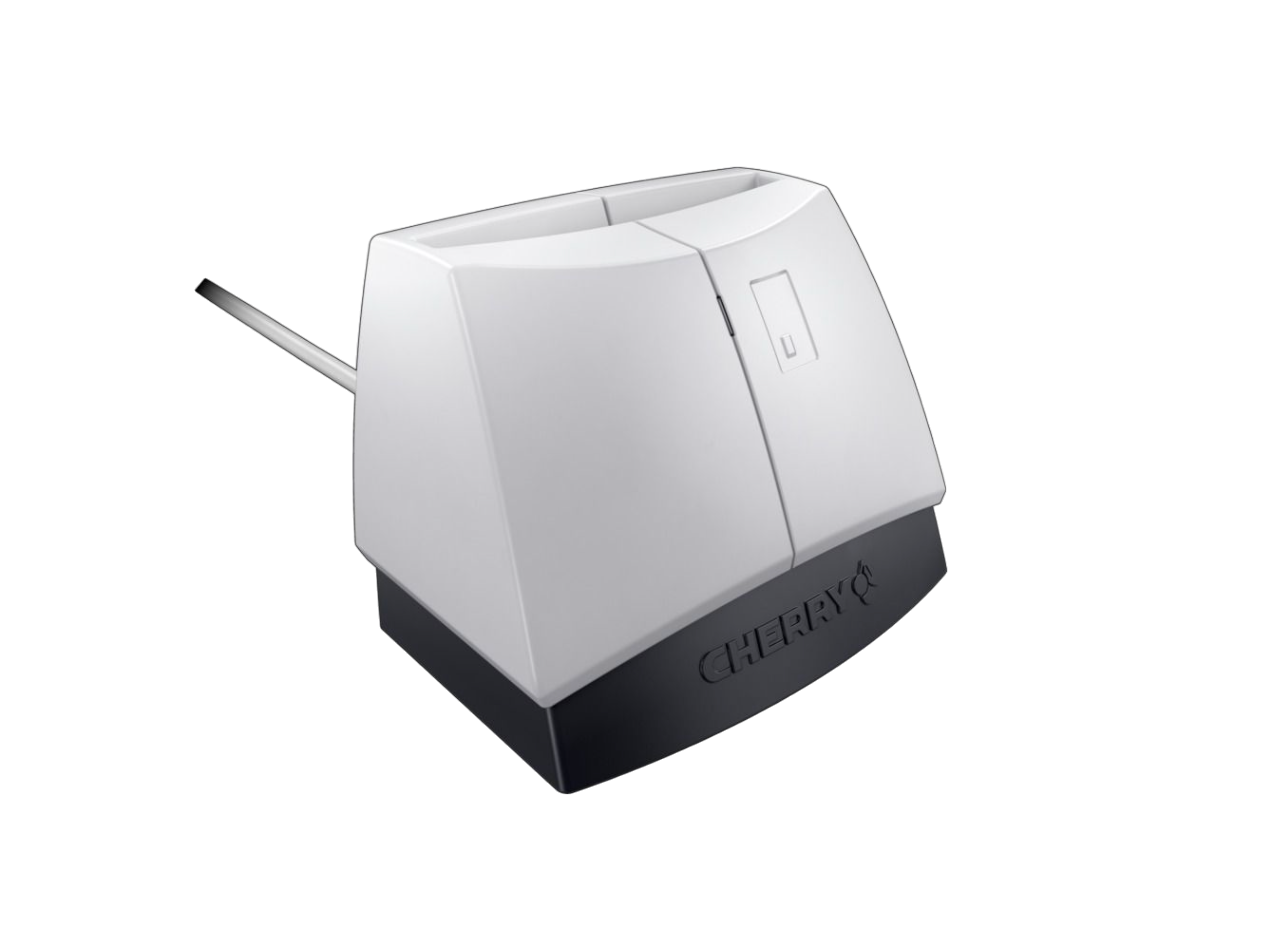 Cherry ST-1144 Smart Card Reader Black/Lt Gry USB – MSR | ACP Online
