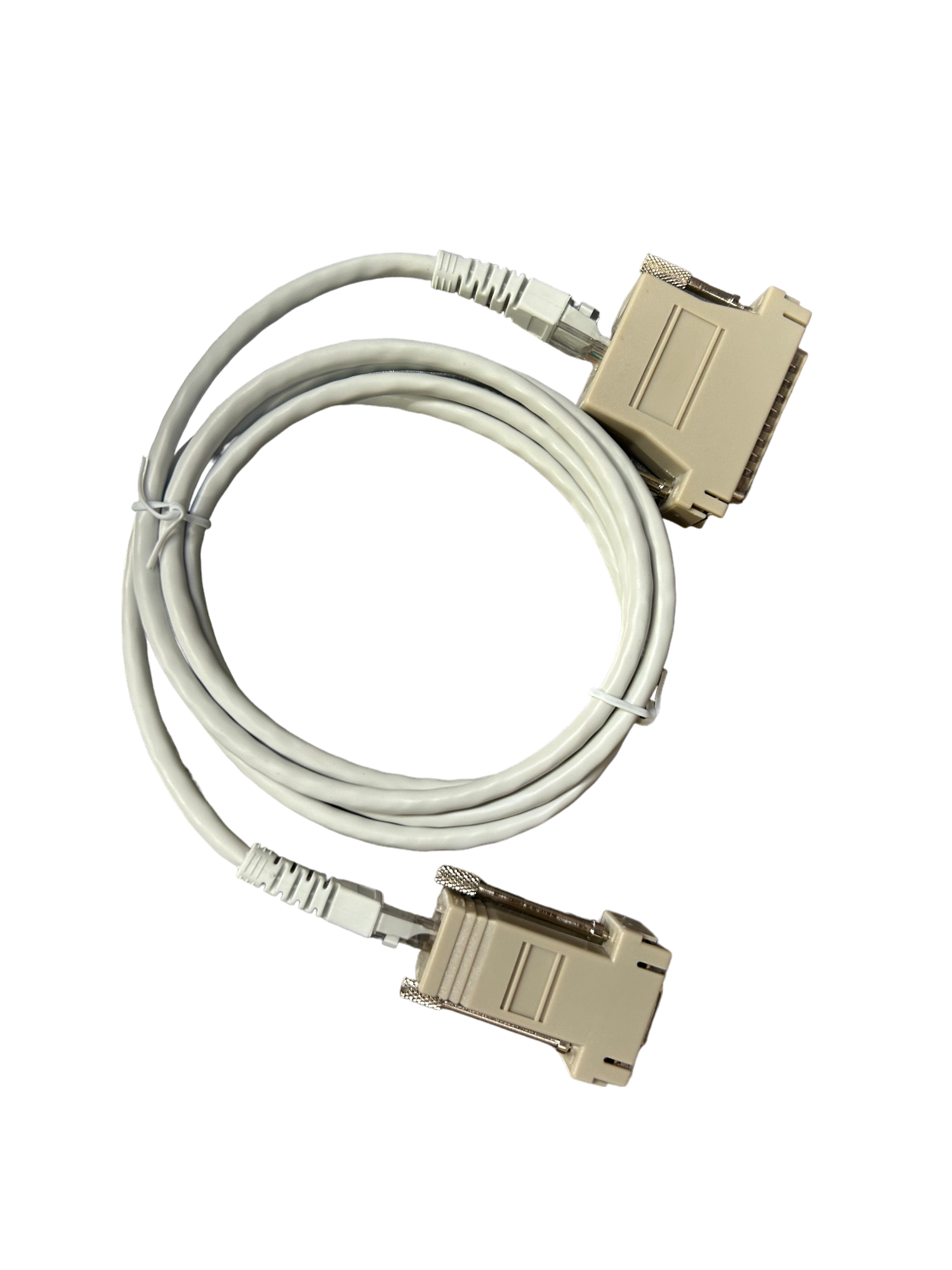 Cable Serial DB25M to DB9M with clip in ends – Parts for Production of Items | ACP Online
