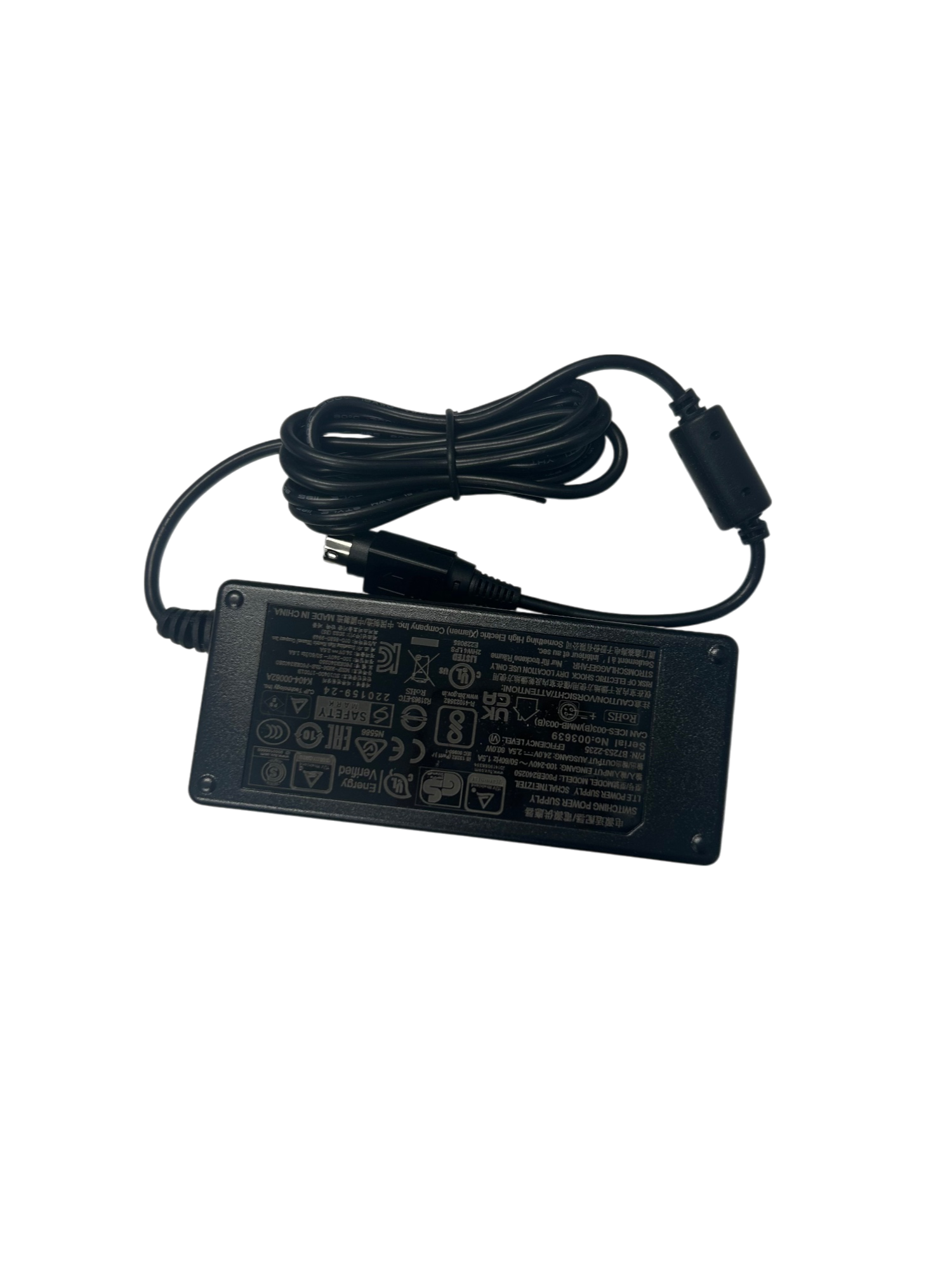 Bixolon Power Supply 24V/60W 3Pin Jack for BK3 – Printer Accessories | ACP Online
