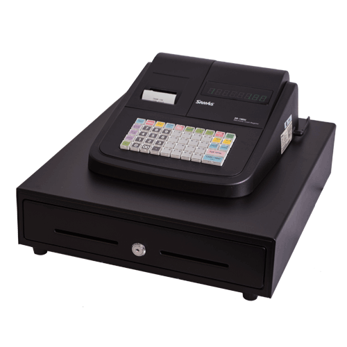 Sam4s ER-180U Basic Cash Register /w Th Pr/Large Drawer – Basic ECR | ACP Online