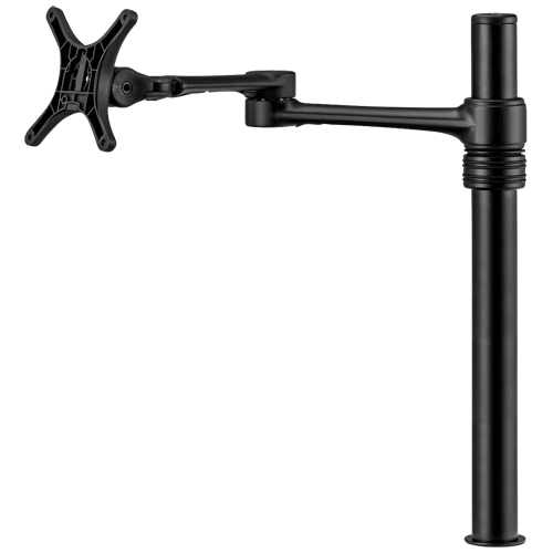 Atdec 525mm long pole with 422mm articulated arm Black – Monitor Accessories | ACP Online