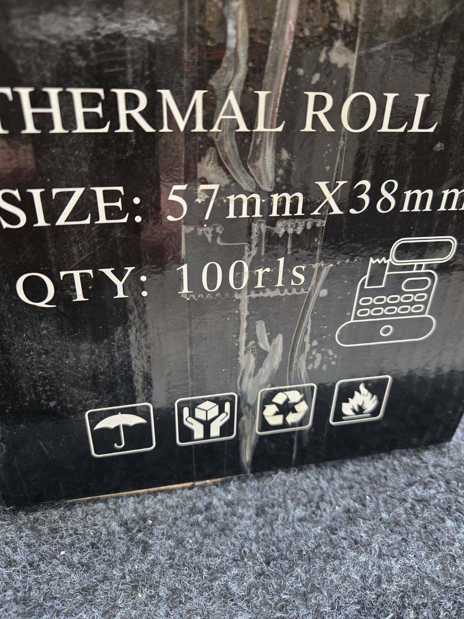 Thermal 57 X 38 Paper 100 Rolls per box – Thermal Paper Rolls | ACP Online